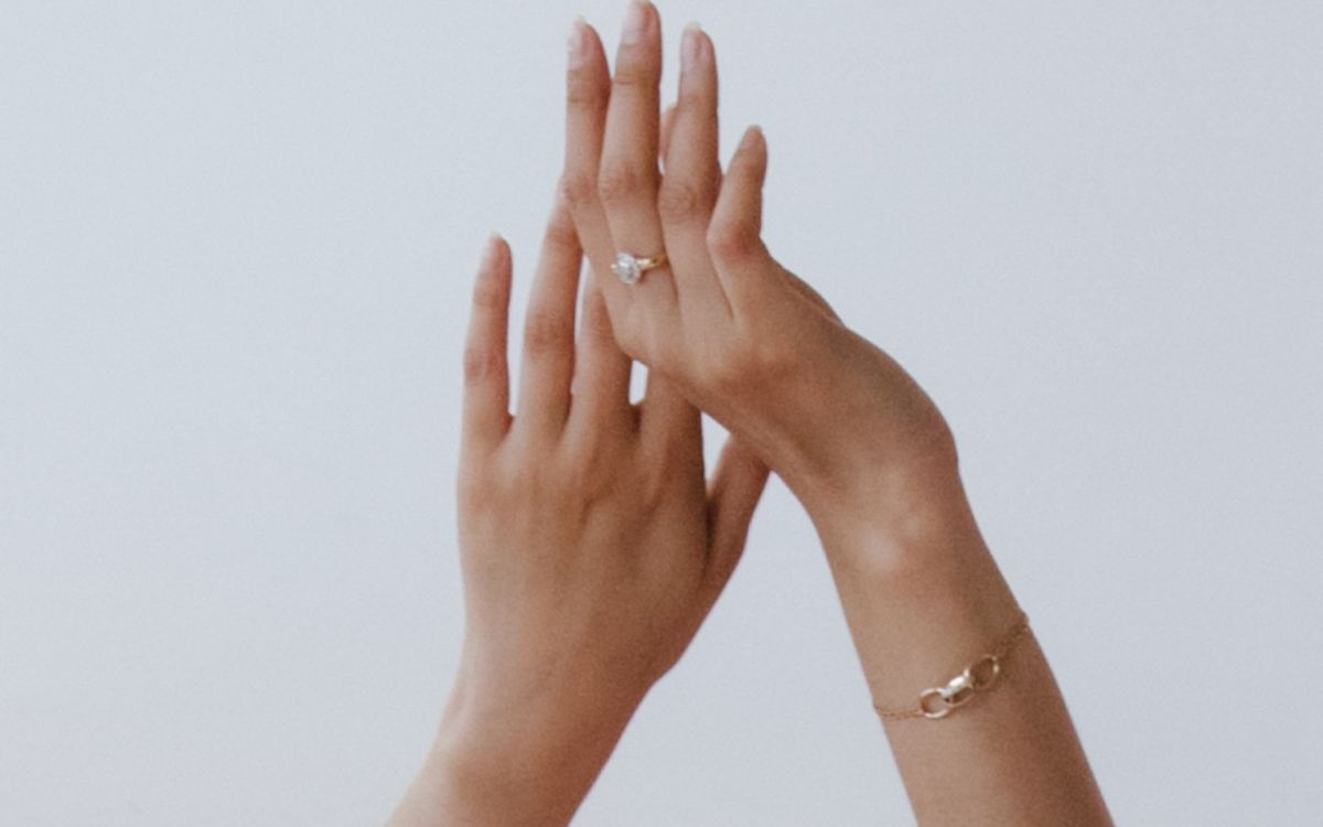 pulseras de eslabones de oro